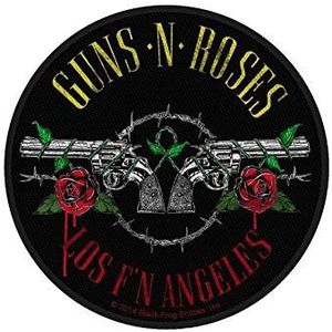 Guns N Roses Patch Los FN Angeles Band Logo nieuw Officieel Circular woven sew