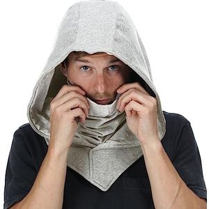The Cosplay Company Rogue Hood Verwisselbaar Aanpasbaar Collectable, Lichtgrijs, One size
