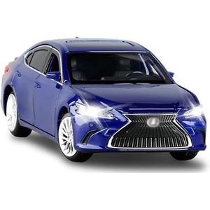 Casting Car Model Voor ES300 1:32 Coupe Simulatie Speelgoedvoertuigen Model Legering Speelgoed Collectie Cadeau Off-Road Auto (Color : Blue)