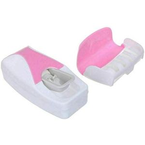 1 Set Automatische Tandpasta Dispenser Plastic Lazy 5 Tandenborstelhouder Squeezer Badkamer Rekken Bathing Accessoires (Color : 4)