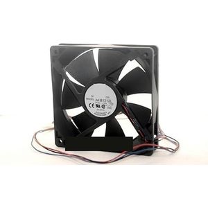 Koelventilator voor Delta AFB1212L 12025 1600RPM 12V 0.21A 120X120X25MM 3PIN 2 Ball