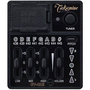 Takamine CT4BII Preamp voor westerngitaar (voorversterker voor Takamine Pro Series gitaren, met 3-bands EQ)