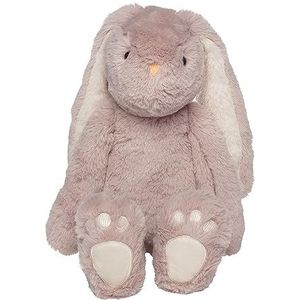 Manhattan Toy Ivy The Mauve & Light Beige Snuggle Bunnies 12"" Stuffed Animal with Embroidered Accents