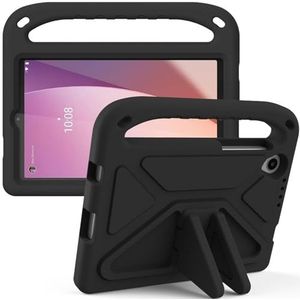 Tablet PC-hoes Compatible With Lenovo Tab M8 (4rd Gen) TB-300FU/TB-300XU（2023), Shock Absorbing, With Handle,EVA, Holder, Sturdy Tablet Case For Kids, Lightweight Bescherming(Siyah)