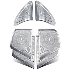 Auto Coupe Deur Driehoek Tweeter Audio Speaker Cover Trim Frame Voor EEN GLA CLA Klasse W176 X156 C117 W117 Beschermende strips(For GLA4)