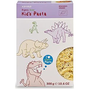 Pasta (durum) voor kinderen dinosaurussen BIO 300 g - ALB-GOLD (KID'S PASTA)