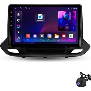 Android 12 Auto Bluetooth Radio 9 Inch Touch Screen Auto Radio Spelers voor Chevrolet Menlo 2020-2022 met Navi GPS autoradio Ondersteunt 4G WiFi USB Stuurbediening Mirror Link RDS(XY8 8Core 8+128G)