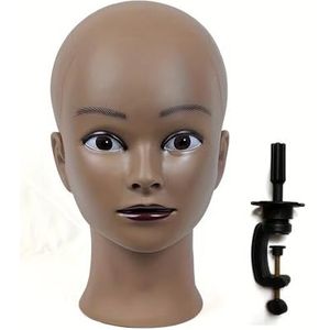 Professionele pruiken maken for vrouwen met een kale kop, modelhoofd display pruik bril beugel