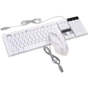 Computer PC Accessoire GTX300 USB Bedraad RGB Backlight Muis Toetsenbord Combo's Set