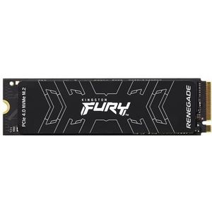 Kingston Fury Renegade 1 TB PCIe Gen 4.0 NVMe M.2 Interne Gaming SSD | Tot 7300 MB/s | Grafeen warmteverspreider | 3D TLC NAND | Werkt met PS5 | SFYRS/1000G - 2 stuks