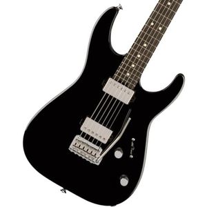 Charvel Super-Stock DKA22 HH 2PT EB Gloss Black - ST-Style elektrische gitaar