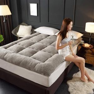 7 cm dikke verdikte matras, ademende tatami-matrassen voor slaapzalen thuis, opvouwbare vloermatrassen, geschikt voor bedden van 1,5 m en 1,8 m (kleur: A, maat: 180 x 220 cm)
