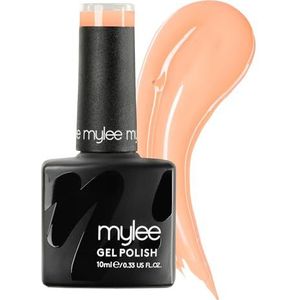 Mylee Gel Nagellak 10ml [Orange Blossom] UV/LED Soak-Off Nail Art Manicure Pedicure, Professioneel, Salon & Thuisgebruik [Lente/Zomer 2024] - Langdurig en gemakkelijk aan te brengen