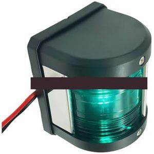 Waarschuwingssignaallamp For Marinejacht, 12V Waterdichte Roestvrijstalen LED-navigatieverlichting Zeillamp