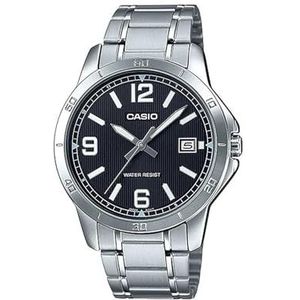 Casio MTP-V004D-1B2UDF Analog Quartz Silver Stainless Steel Men's Watch