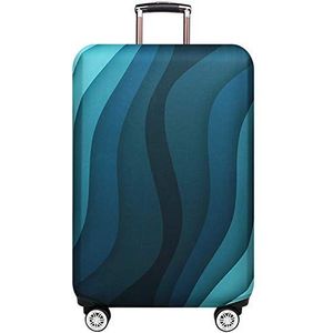 TieNew Kaart Reizen Bagage Cover Elastische Koffer Beschermende Cover Bagage Trolley Case Cover Protector (geschikt voor 45,7-81 cm Bagage), Stijl 10, L(Fit 26"" - 28"" Luggage)