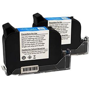 Handheld Inkjet -printer Handheld Inkjet Printer 40 Taalafstand Datum Label Draagbare Variabele Print 60 0DPI Intelligente inkjet printer machine Niet gemakkelijk te vervagen(2 black ink)