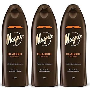 MAGNO - Magno Shower Gel - 3 flessen - 550 ml - Classic
