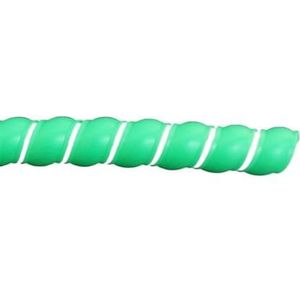 Spiraalvormige Wrapote Prctive Sleeve Wire Manage, Spiraalkabelwikkelbanden 8-16 mm Multicolor 2 meter(Green Color,12mm inside diameter)