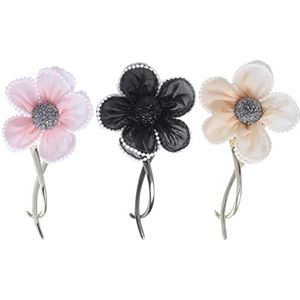 Haar clips 3 Stks Bloem Haar Clip Bloem Haar Baret Haar Broodje Houder Clips Haar Styling Tool