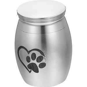 FRCOLOR 5 stuks huisdier urn huisdier as urn voor as hondenas kan gouden rand herdenkingskurn voor huisdieren geschenken kattenurn urn voor hondentas hond urn roestvrij staal souvenir