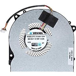 LMNCBVYA High-Performance CPU Fan for Shenzhou Hasee Z7M-CT5NA Z7M-CN7NA T58-V Notebook Cooling Solution