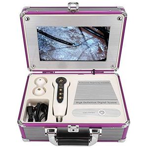 Huiddiagnose Haaranalysator, Verwisselbare Lens Huiddiagnose Scannersysteem voor Vingernagels/Haar/Bladeren Analysescanner in en Uitzoomen op Afbeelding voor Schoonheid/Gaar/Nagel Salon(EU)