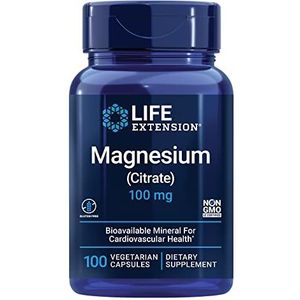 Life Extension, Magnesium (citraat), 160 mg, 100 Veg. Capsules