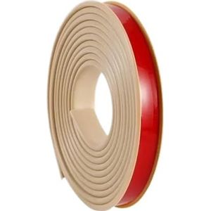 U-vormige meubels, verzegelde kanten 5m U-vormige TPE-kantenband, zelfklevend, veelkleurig, breedtes 9-40 mm, for aanrechtbladen(Beige,5M U 36mm)