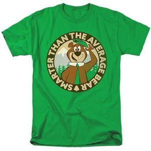 Yogi Bear Smarter Than Average - Men's Regular Fit T-Shirt Green L