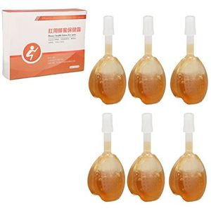 Vloeibare Glycerinezetpillen voor Constipatie Bij Volwassenen, 6 Zetpillen, Elk 7 Ml, Natuurlijke Ontlastingverzachter, Milde Verlichting van Constipatie Honinglaxeermiddelen voor Snelle Verlichting