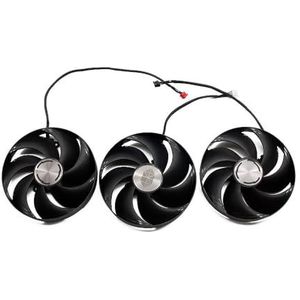 Grafische kaartventilator RTX5080 RTX5090 GPU-ventilatoren PLD10020B12H DC12V 0,65A 4-pins voor MSI voor GeForce RTX 5070 Ti 5080 5090 SUPRIM OC(3-Fan)