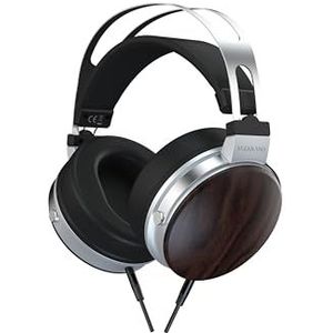 VULKKANO HC20 IRATI Professionele over-ear studio-hoofdtelefoon met houten schalen, 50 mm driver, gebalanceerd geluid met gedefinieerde bassen, kabel 1,5 m, 32 ohm, frequentierespons 20 Hz - 20 kHz