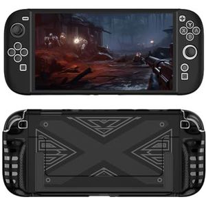 ARVALOLET TPU-hoes voor Switch 2-console met ergonomische handgreep en schokabsorberende bescherming