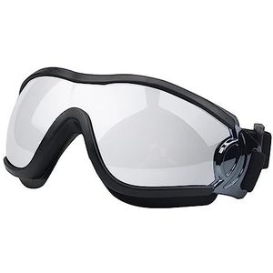 Valentigrl Hondenbril, hondenzonnebril, buitenbril voor honden, uv-bescherming, windbescherming, stofbescherming, mistbescherming, oogbescherming met verstelbare riem, voor middelgrote of grote