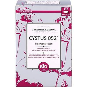CYSTUS 052 - Nekpastilles - 132 stuks - Voor Preventie en Begeleiding van Verkoudheidsziekten