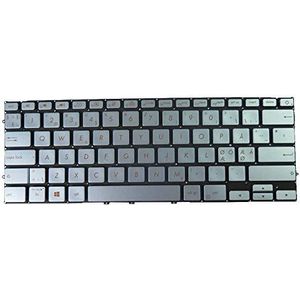 Laptop Toetsenbord Voor ASUS U4500FA U4500FAC U4500FL U4500FLC U4500FN U4500DA Blauw Met Verlicht Nordic NE
