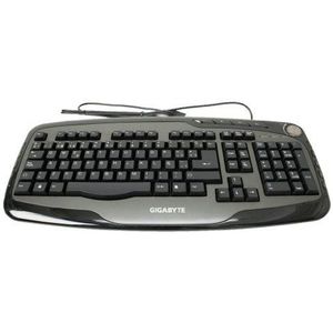 Gigabyte K6800 Multimedia Toetsenbord, USB, zwart