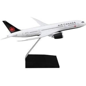 For:Gegoten Vliegtuigen 1:200 Schaalmodel For Boeing B787 Canada Passagiersvliegtuig Hars Vliegtuig Model Vakantiecadeau Cadeaus Voor Familie En Vrienden