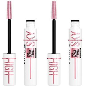 Maybelline New York Sky High Lash sensationele primer en volume met flexibele zwarte borstel geschikt ook geschikt voor gevoelige oog 2 cosmetica