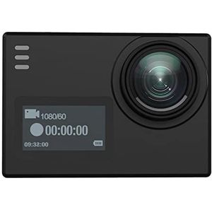 Actiecamera, Action Camera 4K Wifi Gyro Anti-shake 30M waterdicht 1080p Ultra HD 2"" Touch Screen Sport DV(Add 64GB MemoryCard,Nero)
