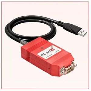 PCAN-USB compatibel met het originele Duitse PEAK-model IPEH-002022/002021 (geüpgraded naar zwarte verlengkabel. Koop deze niet als u dit niet erg vindt.)
