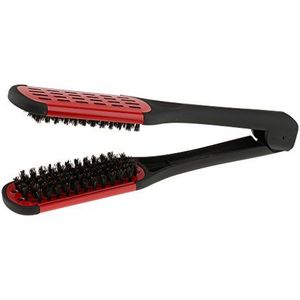 Haren Kappers Stijltang Haar Rechttrekken Dubbele Borstel Kam Klem