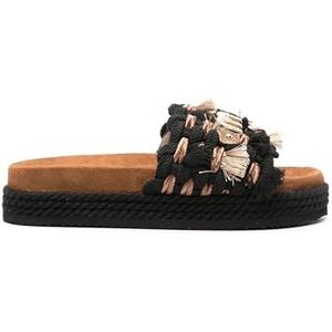 MOU Sandalo MONOBAND ROPE SANDAL FRINGES Donna 38