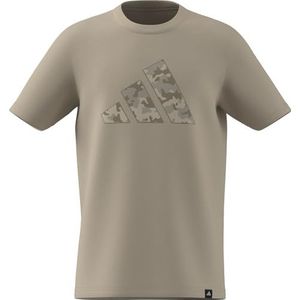 adidas Unisex niños CAMO GRAPHIC T-SHIRT JUNIOR, Crystal Linen, 7-8 Years