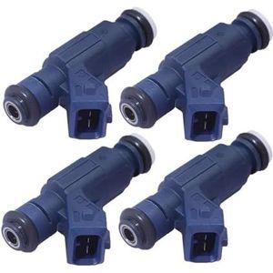 Brandstofinjector Benzine-injectiesproeiers Voor Quattro 2000-2006 1.8L 0280156065 06B133551M 4 Stuks Brandstofinjectoren
