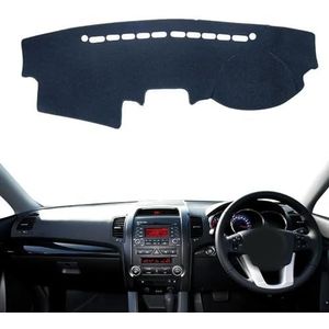 Auto Dashboard Cover Beschermend Vermijd Licht Tapijt Auto Dashboard Mat Anti-UV Antislip Accessoires geschikt voor KIA Sorento 2010 2011 2012 XM