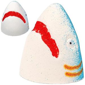 Shark Badballen,Badcadeau voor kinderen - Natuurlijke zoutbal, biologische bubbelbadballen met natuurlijke ingrediënten, haaienvorm voor een kalmerende huid en Bubble & Spa Gusengo