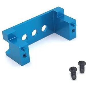 Metalen upgrade onderdelen stuurinrichting vaste stoel for WLtoys 144001 124016-17-18 124019 afstandsbediening auto(Blue)