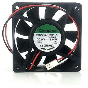 Inverter fan For PMD2407PKB1-A 7CM 7020 DC24V 5.0W 2-Wire silent cooling fan
